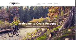 Desktop Screenshot of cycleumpqua.com